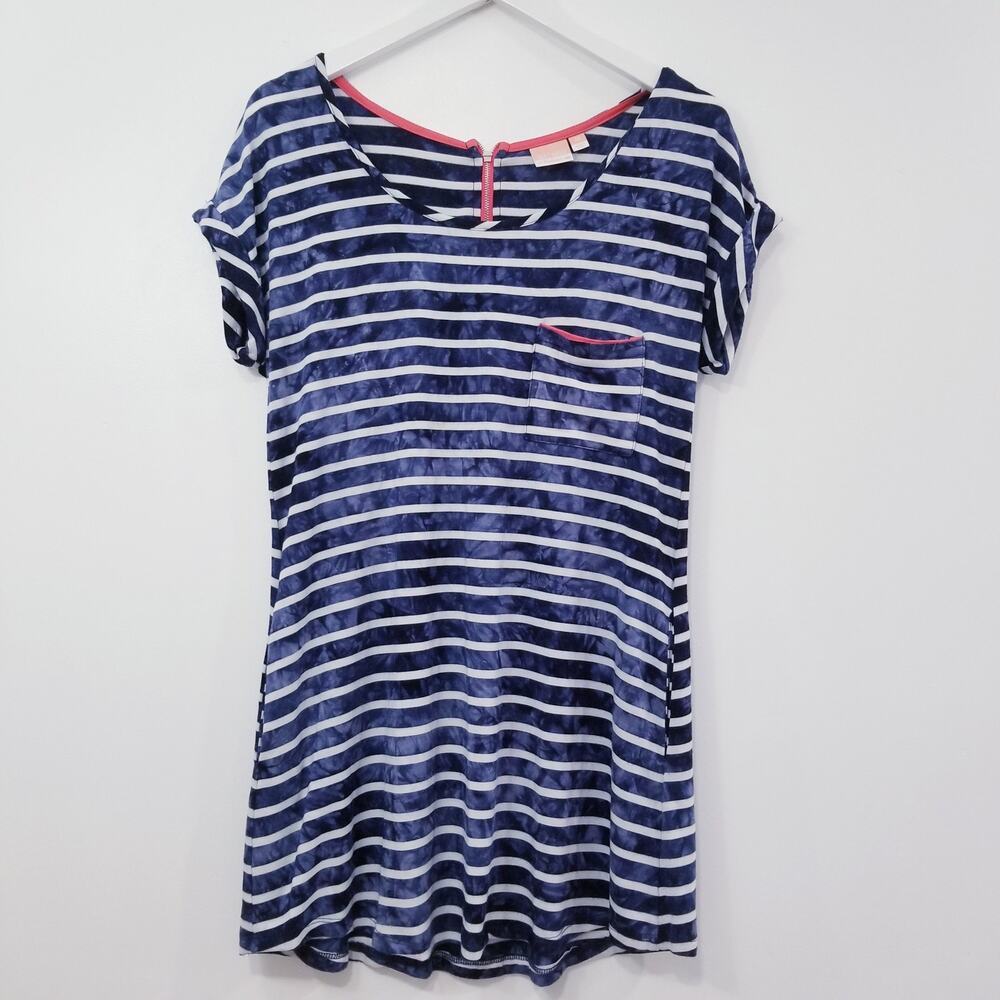Boat House Beachwear Stripe Dress with Pockets